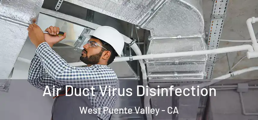  Air Duct Virus Disinfection West Puente Valley - CA
